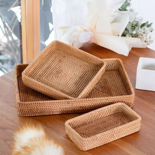 Rattan Styling Tray