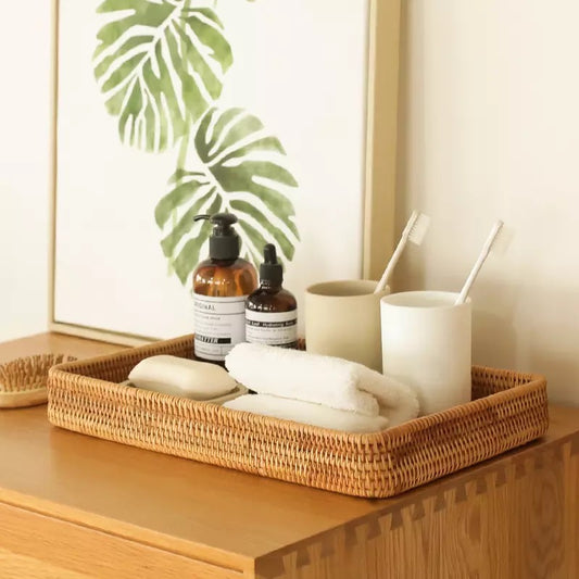 Rattan Styling Tray